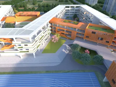 School Building02 3D model