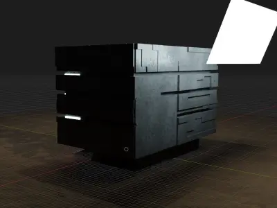 The Base - forest command center 3D model