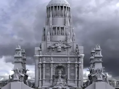 Dukes Grand tower 3D model