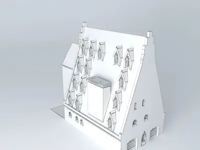 Ancient House version 3 Free 3D model