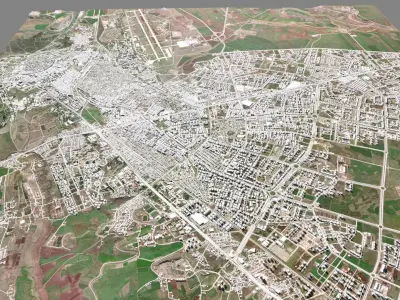Cityscape Diyarbakir Turkey 3D model