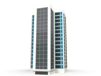 Building  Low-poly 3D model