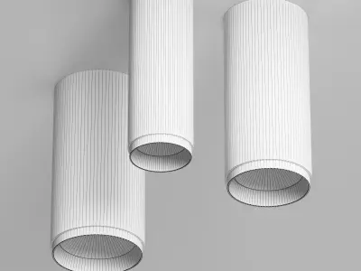 HOKASU Tube Zoom lamp Free 3D model