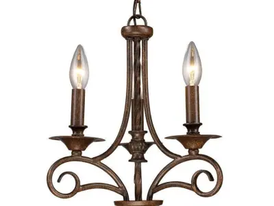 Brenda Light Classic Traditional Chandelier 3D model