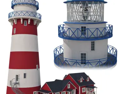 Lighthouse 2 3D model