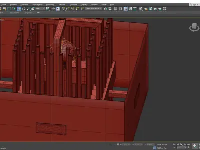 SELLA CH Low-poly 3D model
