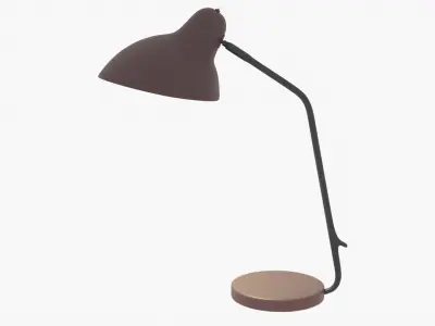 Desk Lamp Low-poly 3D model 19