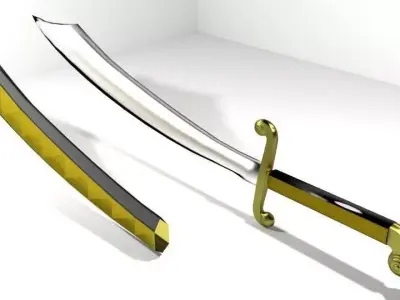 Sword - Tang 3D model