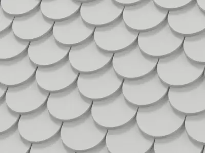 Clay roof textures PBR in 4K Texture