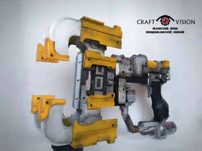 Dead Spase Plasma Cutter 3D print model