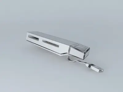 Reader device with light Free 3D model