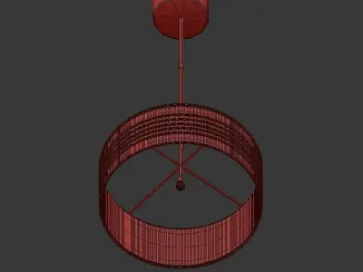 Farnham Semi Flush 3D model