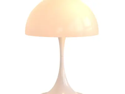 Panthella Table Lamps 3D model