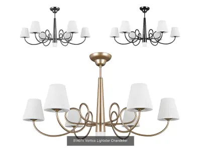 814 Vortico Lightstar Collection of Modern Lamps 3D Model Pack