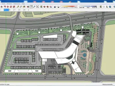 Sketchup Terminal C5 3D model