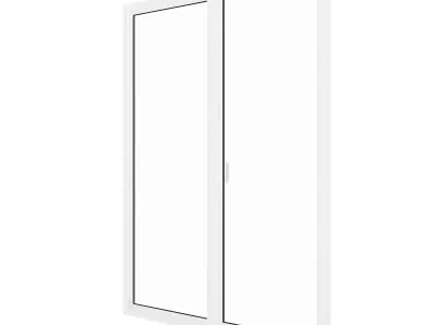 White Window 18 3D model