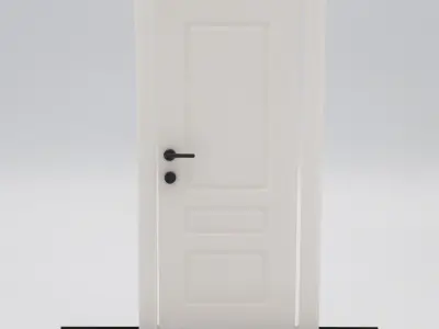 Functional Door style 4  3D print model