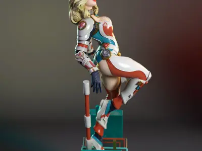 Margot the laser gunner 3D print model