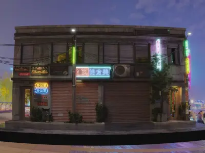 Japanese House 3D model