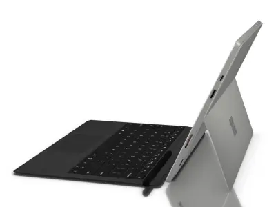 Microsoft Surface Pro 2017 for Element 3D 3D model