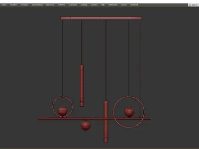 Scales Low-poly 3D model