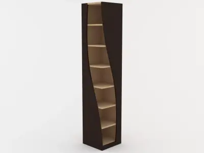 Exquisite Bookcase - 3ds Max 3D model