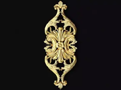 dekor ornament 3D model 84