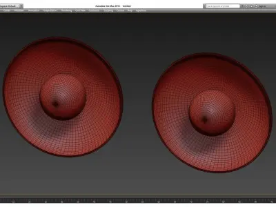 Handmade Ceramic Dish Wall Sconce - Lighting Collective 3D model