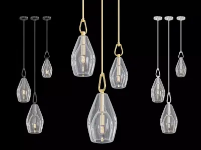 RH Botanist Flute Pendant 3D model