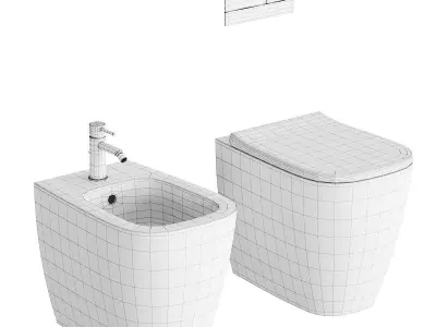 Alice Ceramica Wunder WC 3D model