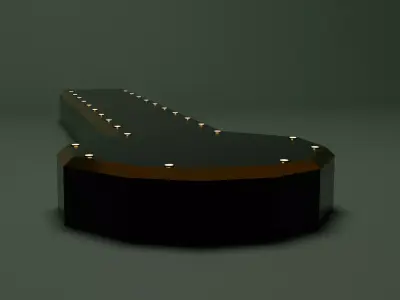 Low Poly Catwalk Low-poly 3D model