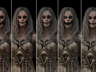 Abeloth Low-poly 3D model