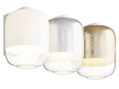 gong wall lamp 3D model