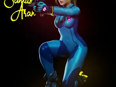 RFX Samus Aran For G8F And G81F 3D model