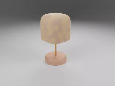 Simple Lamp Low-poly 3D model buy