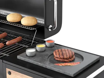 Barbecue 53 3D model
