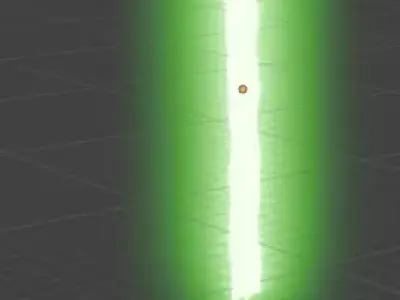 VoidSaber - Custom Lightsaber with cracked kyber looking blade Low-poly 3D model