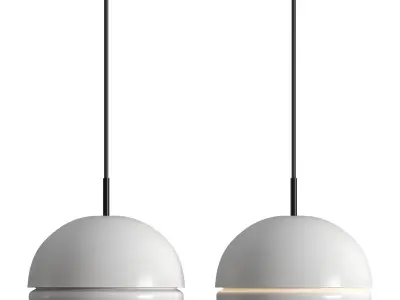 Fontana Lamp SANTA-COLE 3D model