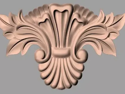 Woodworking CNC Router 3D Relief STL models used for artcam E424 3D model