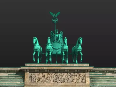 Brandenburg Gate 3D model