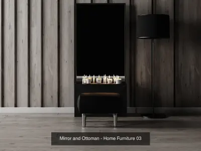 High Quality - Home Furniture 3D Model Pack