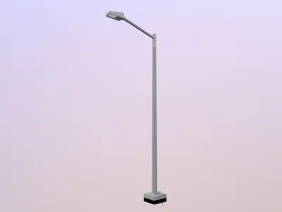 Street Light Low-poly 3D model