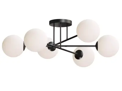  Glassy ceiling light 3D model
