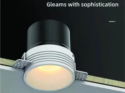 Aisilan LED Recessed Frameless Spot Lamp 3D model