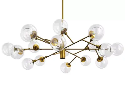 Four Hands Pellman Chandelier Low-poly 3D model
