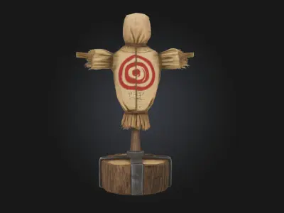 Target Dummy  Practice Makes Perfect 3D model