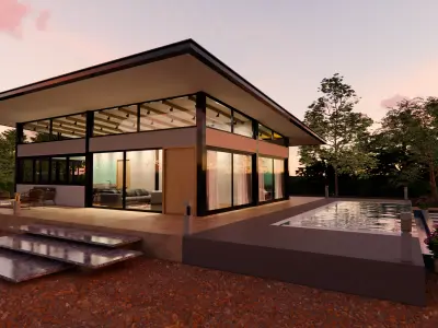 Farm House 3D model order