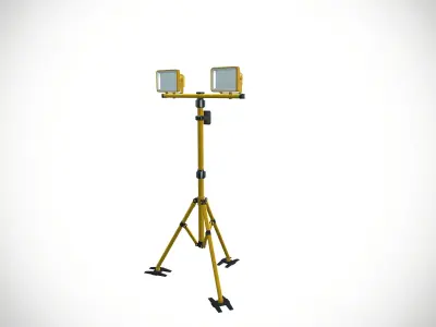 Construction spotlight 3D model