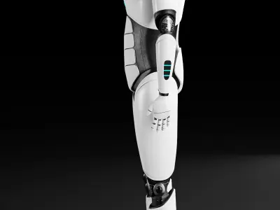 Artificial intelligence Cyborg 3D model