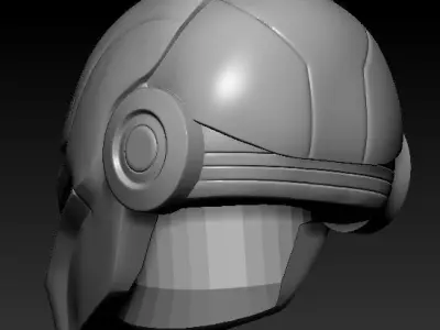 Asajj Ventress Helmet Bundle Set 3D print STL 3D print model